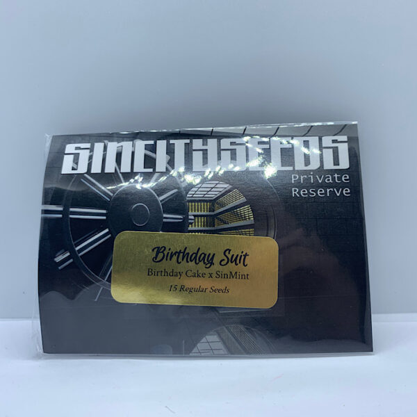 Lot 1079 Sin City Seeds Birthday Suit (Birthday Cake x SinMint) {REG} [15pk]