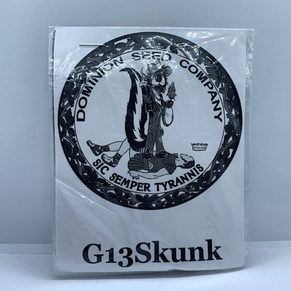 Lot 1091 Dominion Seed Co. G13 Skunk (G13 x Basic Skunk) {REG} [13pk]