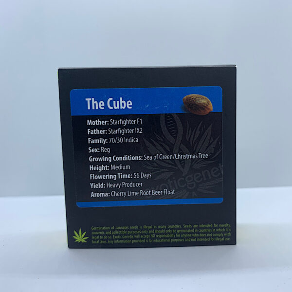 Lot 1167 Exotic Genetix The Cube (Starfighter F1 x Starfighter IX2 ) {REG} [10+pk]