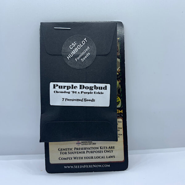 Lot 1188 CSI Humboldt  Purple Dogbud (Chem Dog 91 x Purple Urkle) {FEM} [7pk]