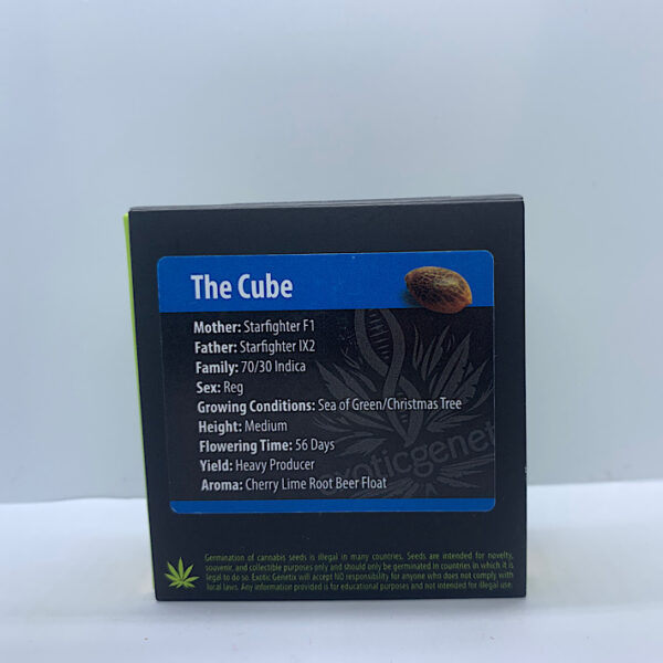 Lot 1222 Exotic Genetix  The Cube (Starfighter F1 x Starfighter IX2 ) {REG} [10pk]