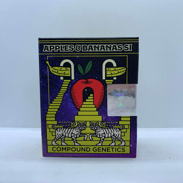 Lot 1251 Compound Genetics Apples & Bananas S1 ((Granddaddy Purple  x Platinum Cookies) x Blue Power) {FEM} [12pk]