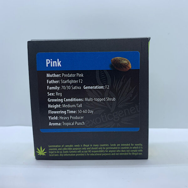 Lot 1264 Exotic Genetix  Pink (Predator Pink x Starfighter F2 ) {REG} [10pk]