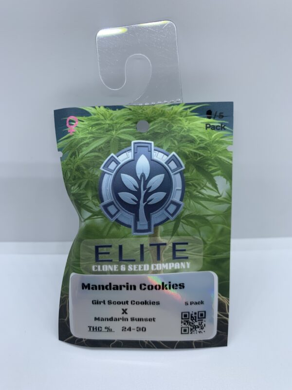 5for5 Elite Clone Seed Company - Mandarin Cookies {FEM} [5pk]