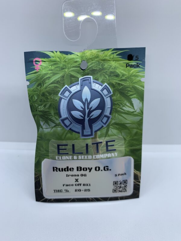5for5 Elite Clone Seed Company - Rude Boy O.G. {FEM} [5pk]