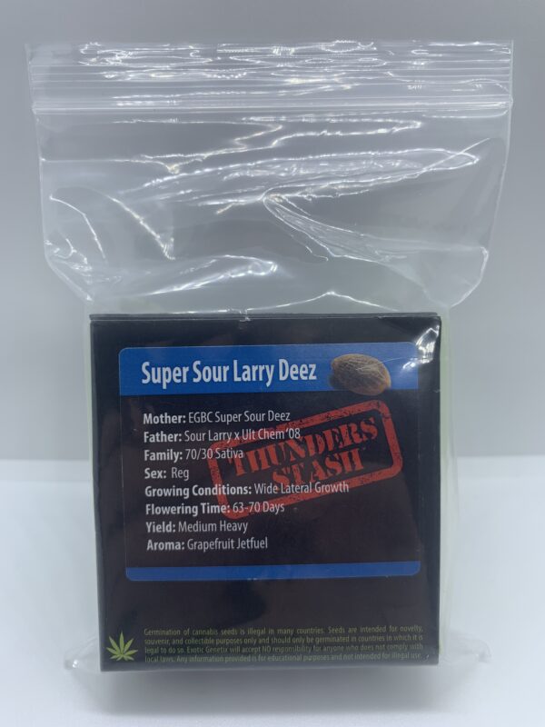 Exotic Genetix - Super Sour Larry Deez {REG} [10pk]