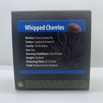 Exotic Genetix - Whipped Cherries {REG} [10pk]