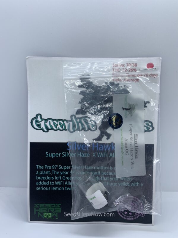 Green Life Seeds – Silver Hawks {REG} [5pk]