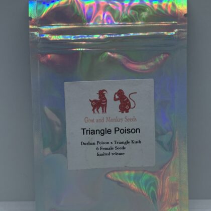 Goat and Monkey Seeds - Triangle Poison {FEM} [6pk]