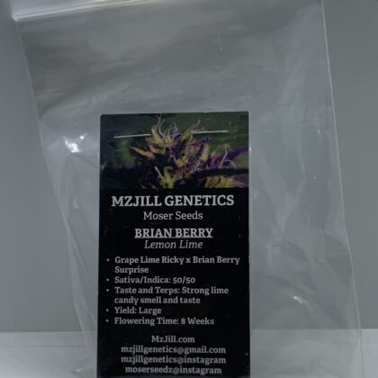 Mz Jill Genetics - Brian Berry Lemon Lime {REG} [5pk]