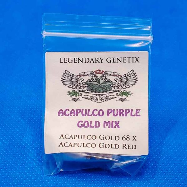 Lot #208 Snow High Acapulco Purple Gold Mix (Acapulco Gold 68 x Acapulco Gold Red) [REG] [5pk]