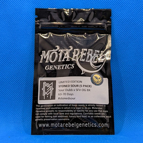 Lot #368 Mota Rebel Stoned Sour (Sour Dubb x SFV OG BX) [5pk]