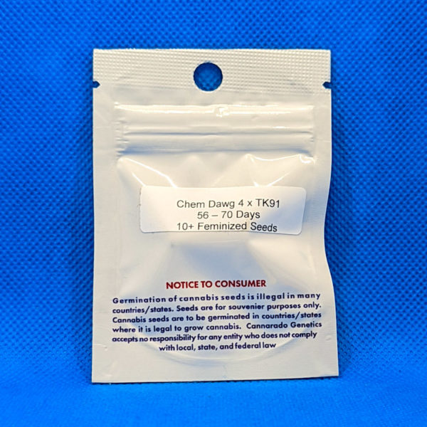 Lot #383 Cannarado Mumbles (ChemDawg 4 X TK91) [Fem] [10pk] - Image 2