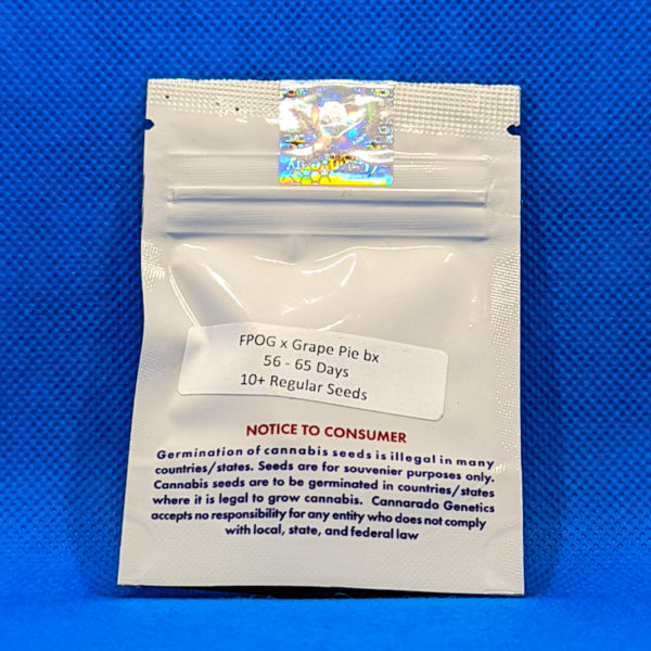 Lot #384 Cannarado Sundae Driver (FPOG x Grape Pie BX) [Reg] [10pk] - Image 2