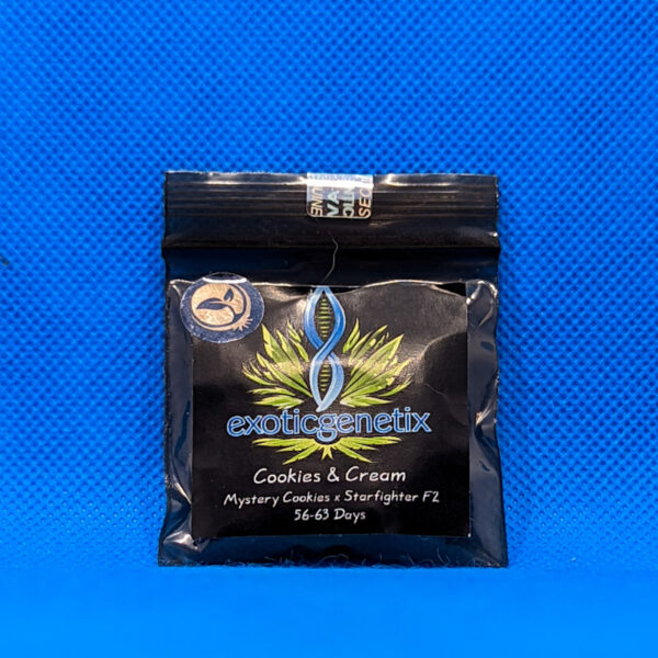 Lot #530 Exotic Cookies & Cream (Mystery Cookies x Starfighter F2) [Reg] [10pk]