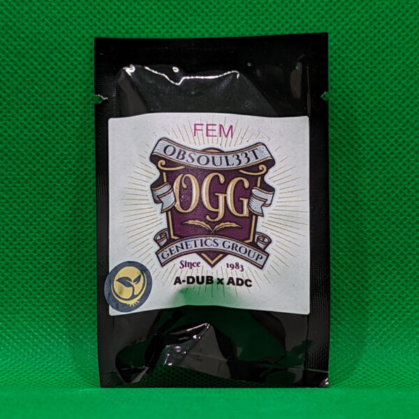 Lot #691 Obsoul33t Adub x AlienDog Cherry (Adub x AlienDog Cherry) [Fem] [6pk]