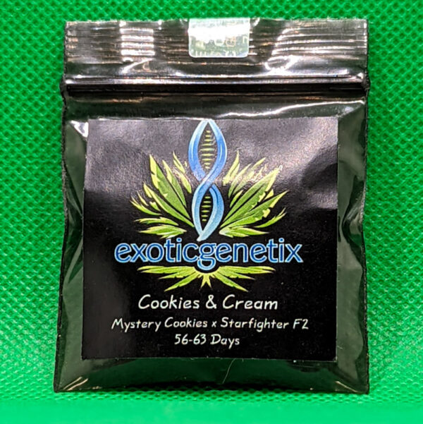Lot #742 Exotic Cookies & Cream (Mystery Cookies x Starfighter F2) [Reg] [10pk]