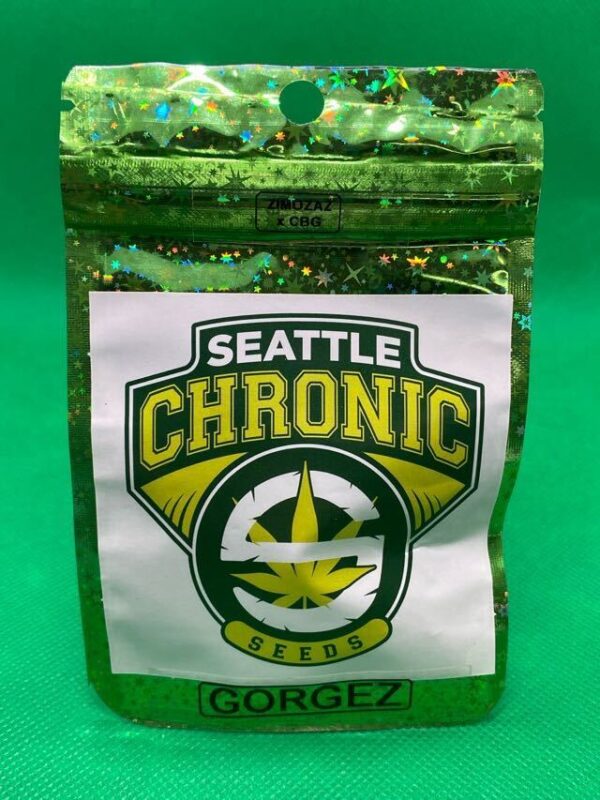 Lot #842 Seattle Chronic  Gorgez (Zimozaz x CBG) [Reg] [12pk]