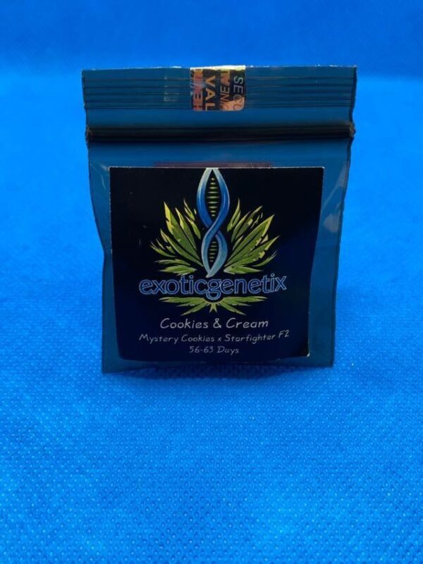 Lot #865 Exotic Cookies & Cream (Mystery Cookies X Starfighter F2 ) [REG] [10pk]
