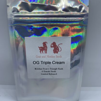 Lot Goat and Monkey Seeds - OG Triple Cream {FEM} [6pk]