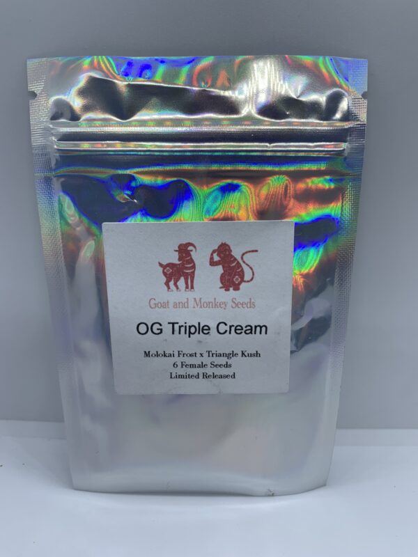 Lot Goat and Monkey Seeds - OG Triple Cream {FEM} [6pk]