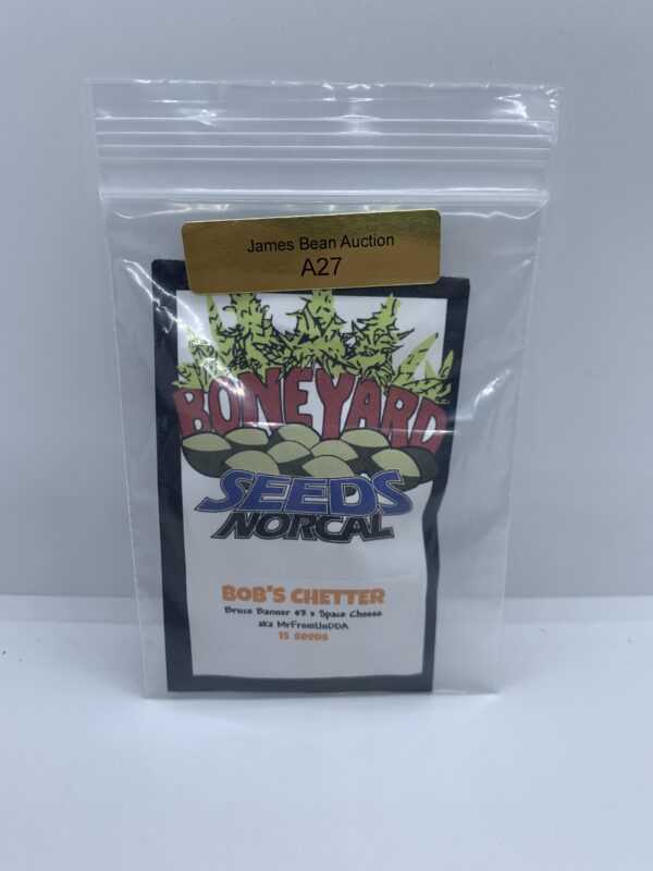 LotA27 Boneyard Seeds – Bob’s Chetter (AKA Mr. From Undda) {REG} [12pk]