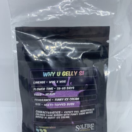 Solfire Gardens - Why U Gelly S1 {FEM} [3pk]