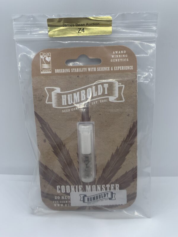 Lot.Z4 Humboldt Seed Company – Cookie Monster {REG} [20pk]